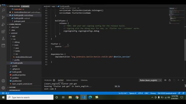How to connect firebase with flutter app| Flutter Firebase| App Tutorial 2021 смотреть онлайн