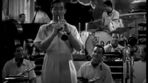 Benny Goodman Orchestra "Sing, Sing, Sing" Gene Krupa - Drums, from "Hollywood Hotel" film (1937)