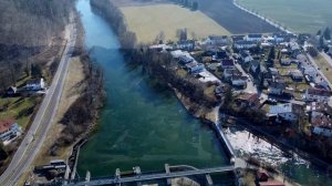 ◘ Dam on the Alz river. Trostberg, Bavaria ◘