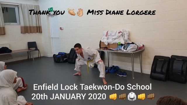 Dynamic flow stretching Enfield Lock Taekwon-Do School Miss Diane Lorgere смотреть онлайн