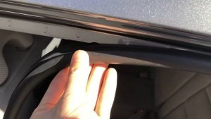 How to change door seal weatherstrip Honda Insight 2010