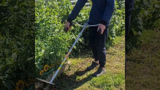 мощный триммер мотокоса для огорода и сада/культиваторные насадки/насадки для триммера/прополка смотреть онлайн