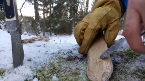 Нож Victorinox Alox Solo. Тест / Testing