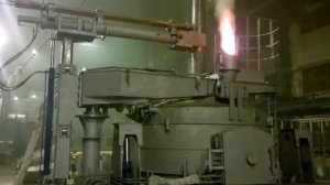 Работа дуговой печи постоянного тока ДППТ-1