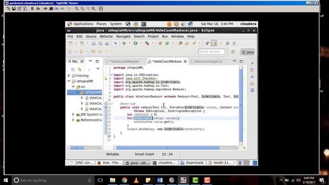 Vote Analysis using MapReduce