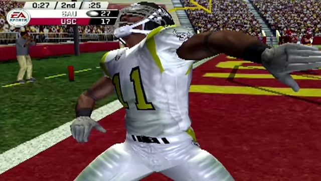NCAA Football 2006 (ps2) SAU Dynasty Game 8 vs #1 USC