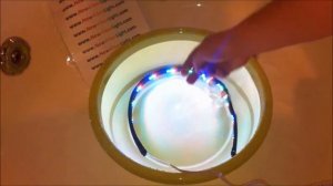 Тестирования подсветки днища на надеж/водостойкость