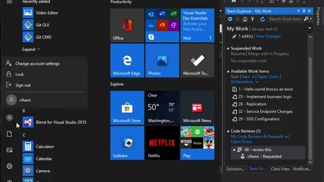 TFS 2015-Code Review using TFS & TFVC смотреть онлайн