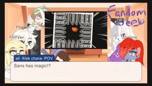 Undertale reacts to Bad Time Trio but I wanna die