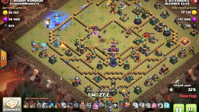 ЛВК на 15 тх. День 6. Ноябрь 2022. Clash of Clans
