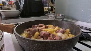 ЖАРКОЕ ПО ДОМАШНЕМУ  Мясо с картошкой