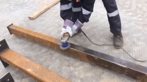 Зачистка металлических конструкций