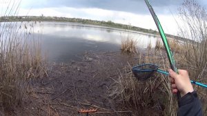 Карась, плотва на маховую удочку. Поплавок