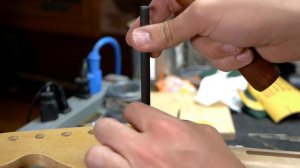 Cheap Guitar Neck Transformation Part 4 - Vintage Style Guitar Tuner Installation