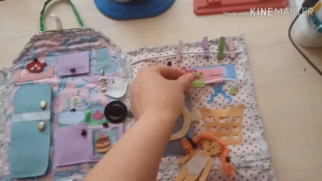 Текстильный домик для куклы. #домикдлякуклы #кукольныйдомик #текстильныйдомик смотреть онлайн