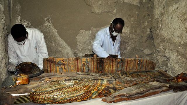 Что нашли в тайной комнате пирамиды Хеопса? / Древний Египет смотреть онлайн