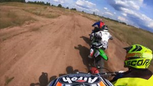 Трасса для мотокросса в Сосновоборске