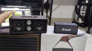 Marshall emberton(20W)  VS DIY ZK-502MT (100W)