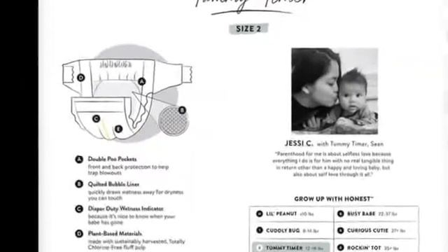 The Honest Company Clean Conscious Diapers, Turtle Time + Dots & Dashes, Size 2, смотреть онлайн