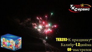 Батарея салютов TKB293 "К празднику" 2020