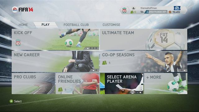 Fifa 14 - Menu Overview смотреть онлайн