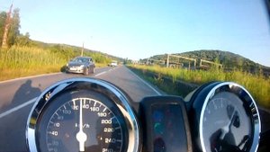 Honda HORNET 900 | CB900F - Short Strait but Enough For 200 Km/h