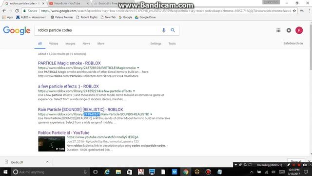 Roblox Particle and Skybox codes (UPDATED) смотреть онлайн