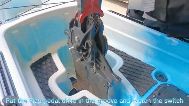 13.4ft Double seat Fins Pedal Kayak (VK-27 TANGO) from Sunny смотреть онлайн