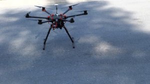 Пробный полет коптера DJI S900. Видео 1