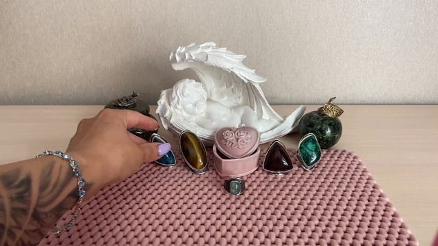 Шикарные натуральные камни в брутальной оправе!!!???? Часть первая! смотреть онлайн