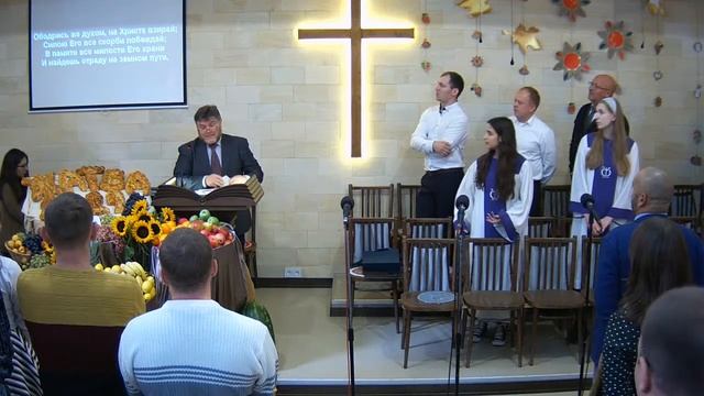 Праздник Жатвы. Воскресное служение в церкви На Лосинке смотреть онлайн