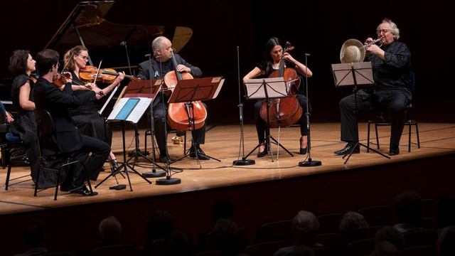 Gershwin Concerto in F, 2nd movement (arr for trumpet, piano & string quartet by Kit Armstrong) смотреть онлайн