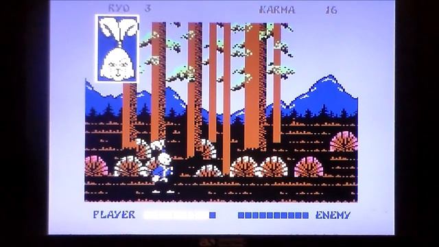 Samurai Warrior: The Battles of Usagi Yojimbo on Commodore 64 смотреть онлайн