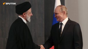 Путин и Раиси встретились на полях саммита ШОС