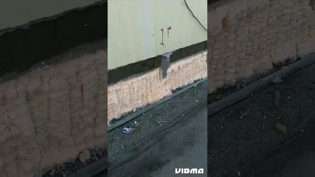Утепление фундамента напыляемым утеплителем. дубль 2. первое видео почему то куда то исчезло. смотреть онлайн