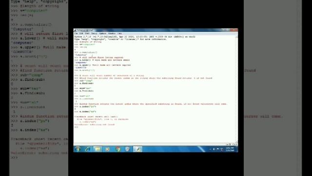 String Manipulation in Python