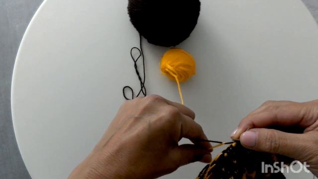 МК. "Осенний" сарафанчик спицами для девочки 1,5 - 2 лет.