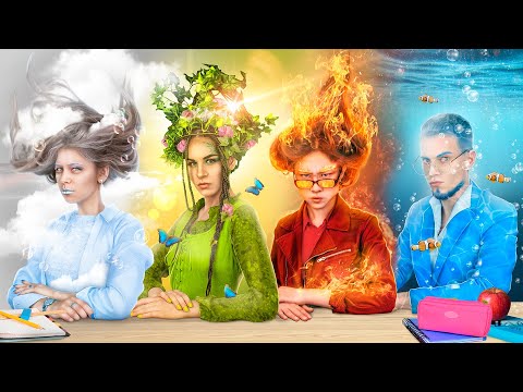 Учителя огонь, вода, воздух и земля! 4 стихии в колледже.mp4 смотреть онлайн