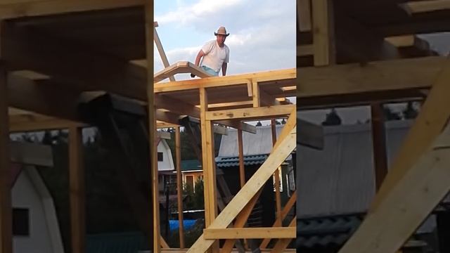 Примитивная стропильная ферма смотреть онлайн