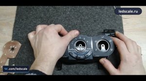 Замена подсветки в панели Chevrolet Aveo и установка светодиодной платы в блок климата