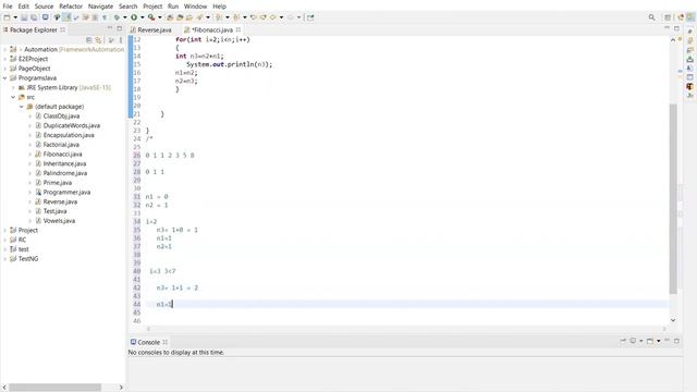 2. Fibonacci Series in Java | Explained in தமிழ் смотреть онлайн