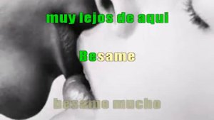 Besame mucho - Karaoke