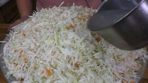 Чтобы КВАШЕНАЯ Капуста Была СОЧНОЙ и ХРУСТЯЩЕЙ. Заготовки на зиму.