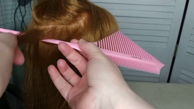 Обзор новой расчёски для окрашивания мелирования с Алиэкспрес смотреть онлайн