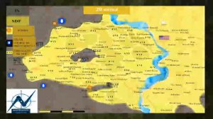 Наступление курдов и СДА на Манбидж и ССА и ВС Турции на севере Сирии 2016г.