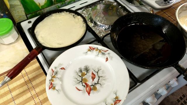 Блины пышные на молоке