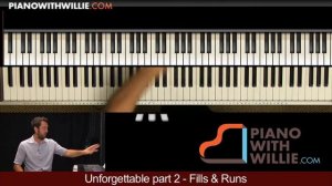 Learn How to Play Nat King Cole's Unforgettable -  Piano Tutorial by JAZZEDGE