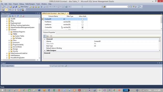 2 How to Create Simple C# Desktop Application? (Creating and Connecting Database)