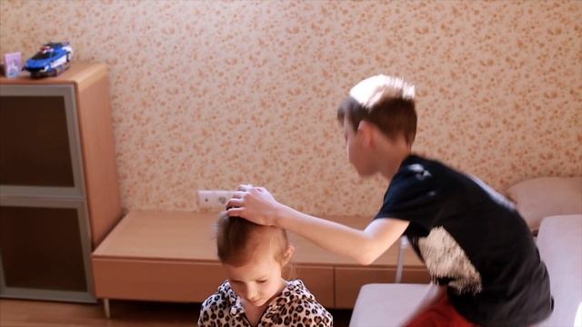 Как сделать быстро прическу сестре ? смотреть онлайн