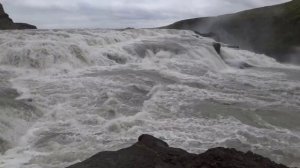 Золотой  водопад  ( Gullfoss) Исландия ч. 4